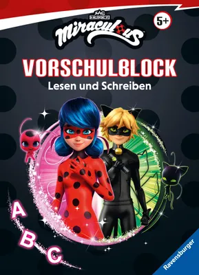 Produktbild von Miraculous - Mein Vorschulblock Lesen und Schreiben