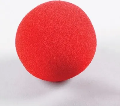 Produktbild von 4 rote Schaumstoff Clowns Nasen 5,5cm