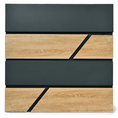 Produktbild von VERDA Briefkasten mit Holzoptik Postbox Postkasten Wandbriefkasten Mailboxen Briefbox Modellwahl SN3638