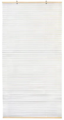 Rijstpapier Jalousie ohne Kabel – Weiß – 91 x 91 cm