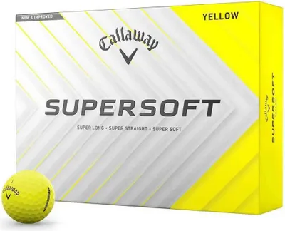 Produktbild von Callaway Cg Supersoft Ylw 25 Golfbälle Gelb 12 Balls Gelb 12 Balls
