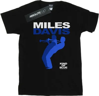 Produktbild von Miles Davis - "Kind Of Blue" T-Shirt für Damen BI48535 (XL) (Schwarz)