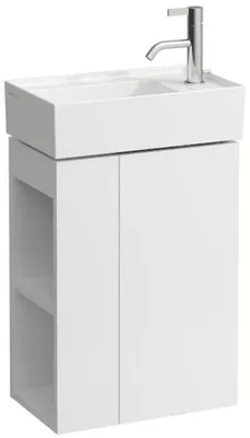 Zdjęcie produktu dla LAUFEN Laufen szafka podumywalkowa KARTELL 600x440x450mm 1 drzwi zawias prawy biały matowy