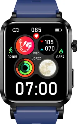Obrázek produktu pro 11 1,9'' přesné hodinky na měření krevního tlaku s nafukovací vzduchovou pumpou Airbag Cuff Long Standby Wearable Wrist Blood Pressure Monitor Smart Watch Dun