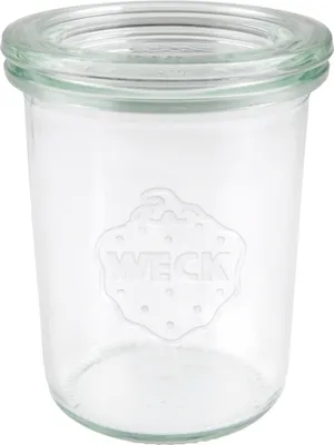 Produktbild von Weck Sturzglas Inhalt 160 ml, Einmach Glas mit Glasdeckel, 12 Stück