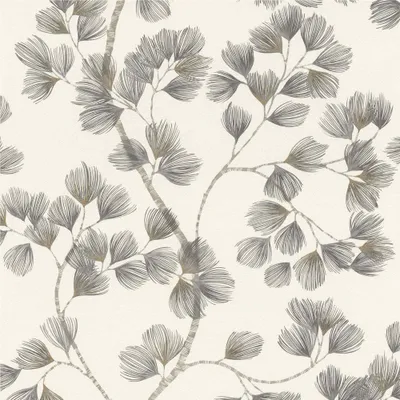 Produktbild von Vliestapete 866933 Tapete Modern 53 x 1005 cm Rasch Selection Schwarz