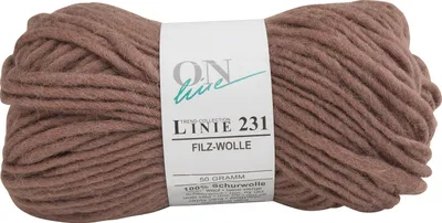 Produktbild von ONline Wolle Filzwolle, Linie 231 Farbe 0028