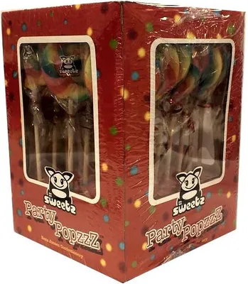 Produktbild von Holland Foodz Spirallutscher-Regenbogenparty stickzzz nr1 30 Stück