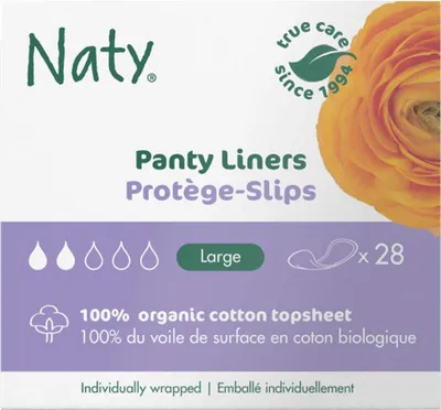 Produktbild von Damen ECO Damenbinden Naty (28 Stück) - super