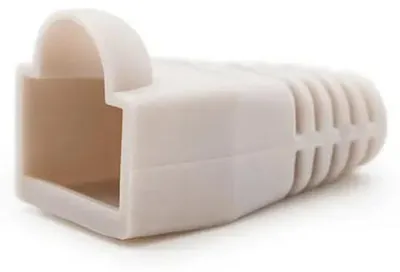 Produktbild von Nanocable 10.21.0301, Kabelschuh, Grau, RJ-45, RoHS, 10 Stück(e), 160 mm