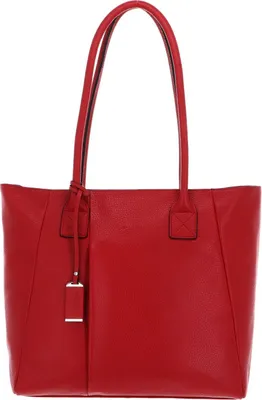 Image de PICARD Cuir sac shopper sac à épaule Pure Shopper Lipstick rouge