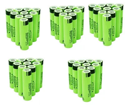 Image de Batterie rechargeable, 3,7V, capacité 3400mAh, modèle 34B-3400mah, lot de 50 pièces