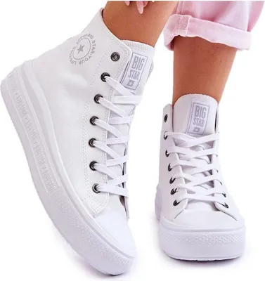 Produktbild von Hohe Damen-Sneaker Big Star LL274A183 Weiß 39