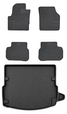 Obrázok produktu pre Gumové autokoberce SolidPRO + vaňa kufra pre: Land Rover Discovery Sport 2014- 5 ks