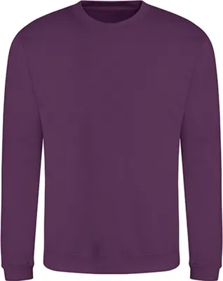 Produktbild von Just Hoods JH030 | Herren Sweatshirt +WRAP  - Farbe: Plum - Größe: XL