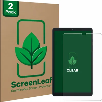 Produktbild von 2x ScreenLeaf Schutzfolie für Blackview Tab 60 8.68" nachhaltiger Displayschutz Display Schutz Folie Klar Transparent