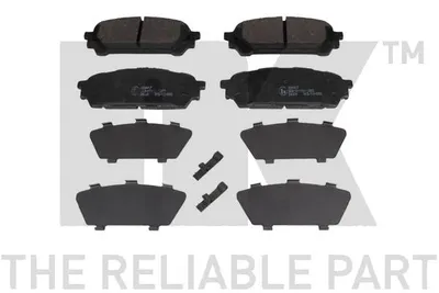 Produktbild von NK Bremsbeläge hinten für Subaru Forester Impreza