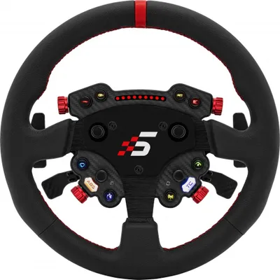 Image de Volant Simagic GT1 + Pro Hub / Knob - cuir pour simracing noir
