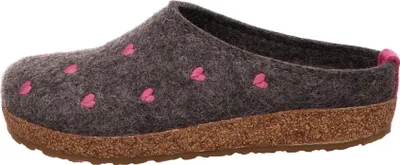 Produktbild von Haflinger Grizzly Cuoricini Hausschuh Grau