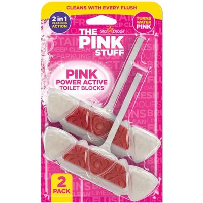 Obrázek produktu pro THE PINK STUFF, aktivní toaletní blok, 2 kusy po 40 g