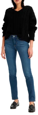 Productafbeelding van Levi's dames jeans, model 312 Shaping Slim, kleur Lapis Amidst, maat 32W / 30L