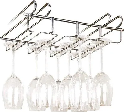 Produktbild von Famanu Halter für Gläser - verchromt, für 12 Gläser