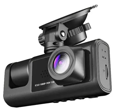 Obrázok produktu pre Dashcam, trojkanálová, rozlíšenie 1080P, uhol záberu 130 stupňov, nočné videnie, Wi-Fi pripojenie