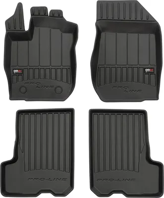 Produktbild von 2012-2020 Dacia Sandero Fußmatten TPE Schwarz 4 tlg