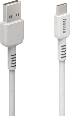 Immagine prodotto di Hama 00187281 Cavo USB 1 m USB A USB C Bianco (00187281)