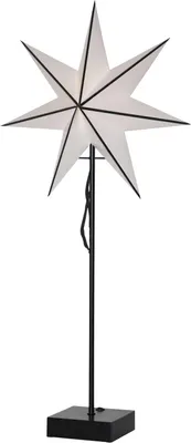 Produktbild von Standleuchte 'Astro', weiß/schwarz, 74x35 cm, Batt