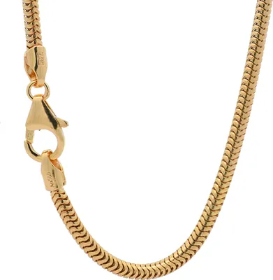 Produktbild von Goldkette Schlangenkette Länge 55cm - Breite 2,5mm - 585-14 Karat Gold