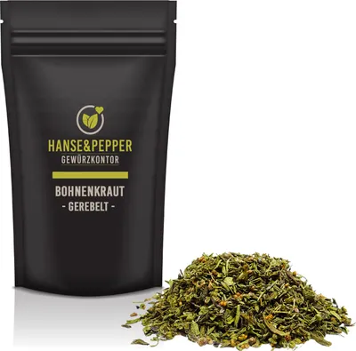 Produktbild von 250g Bohnenkraut gerebelt Samen Kräuter natürlich vom Hanse&Pepper Gewürzkontor - Gourmet Serie