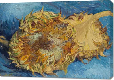 Zdjęcie produktu dla Obraz 100x70cm Sunflowers, Van Gogh Vintage do Salonu