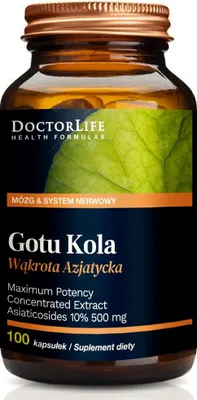 Produktbild von Gotu Kola Extrakt 350mg - 120 Kapseln für Vitalität und Wohlbefinden