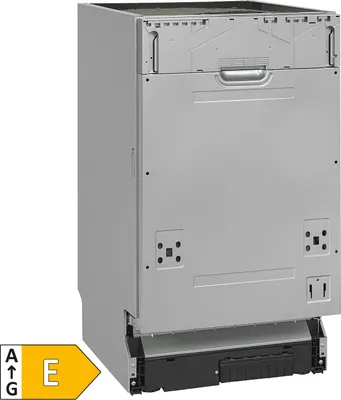 Produktbild von EXQUISIT EGSP2109-E-030E silber Einbau-Geschirrspüler vollintegriert 45 cm