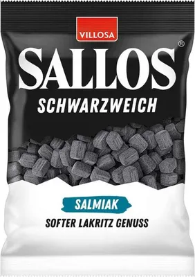 Produktbild von Sallos Schwarzweich Salmiak 200g