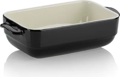 Produktbild von Auflaufform 22,5 x 12,5 cm Keramik Backform Bräter Schwarz KELA Malin