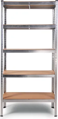Produktbild von ondis-24 Steckregal Metall Thomas, 90x40x180 cm, max. 175 kg, mit verstellbaren Einlegeböden