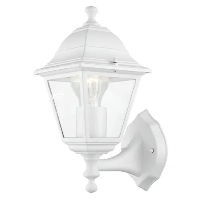 Produktbild von Eglo Außen-Wandleuchte Belfort 1 weiß E27, max. 60 W