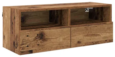 Obrázek produktu pro vidaXL TV nástěnná skříňka z regenerovaného dřeva 80 x 30 x 30 cm materiál na bázi dřeva