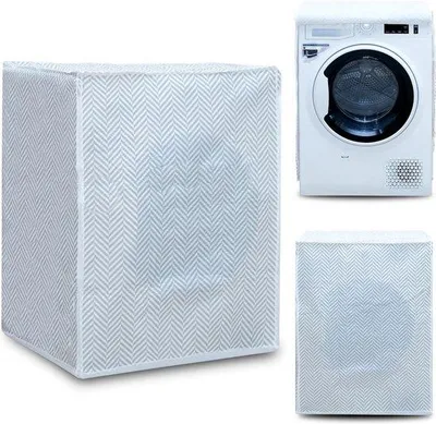 Obrázok produktu pre Kryt na práčku do interiéru 60 x 60 x 80 cm – vodoodpudivý textilný kryt na práčku do interiéru