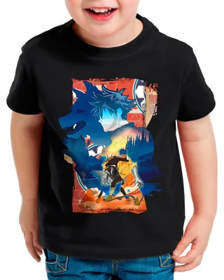 Produktbild von BaumwolleCloud Fushiguro Megumi Kinder T-Shirt  anime japan manga