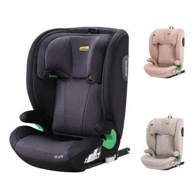 Produktbild von i-Size R129 Kinderautositz für 3,5 bis 12 Jahre (100-150 cm), Mit verstellbarer Rückenlehne, Kopfstütze,