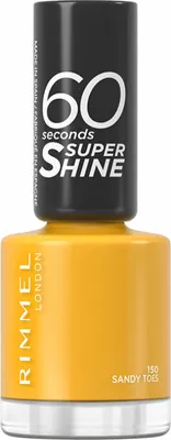 Produktbild von Rimmel 60 Seconds Super Shine Nagellak – 150 Sandy Toes