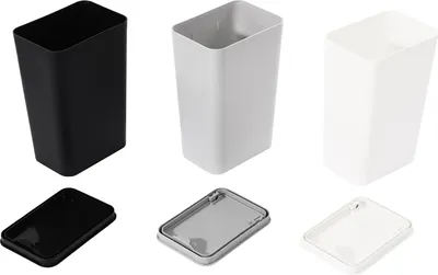 Obrázek produktu pro Odpadkový koš s víkem  3x odpadkový koš  9 l