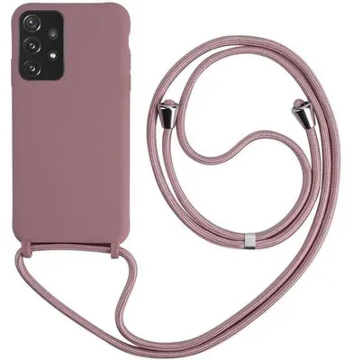 Obrázok produktu pre Puzdro na mobil s remienkom pre Samsung Galaxy A33 5G, silikónové, nárazuvzdorné, ružové