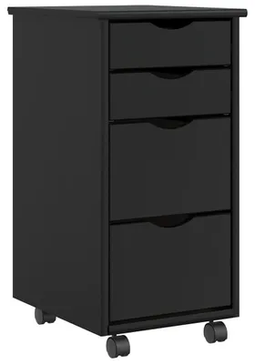 Obrázok produktu pre Mobilný rolcontainer z masívneho smrekového dreva