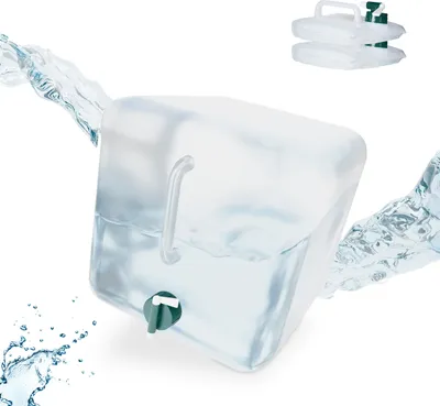 Produktbild von relaxdays Faltbarer Wasserkanister 3er Set 20 l