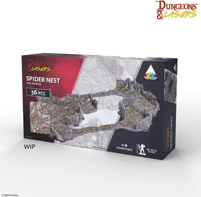 Obrázok produktu pre Dungeons & Lasers SPIDER NEST: PRE-PAINTED
