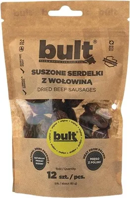 Produktbild von BULT Dried beef sausages - leckerli für hunde - 12